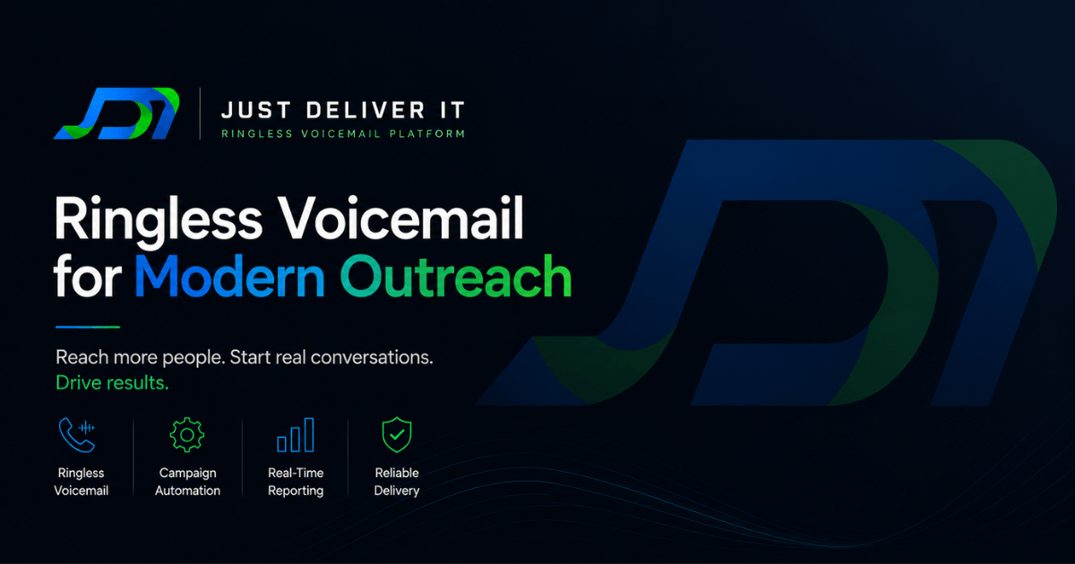 Ringless Voicemail — Enterprise Campaign Infrastructure · Just Deliver It